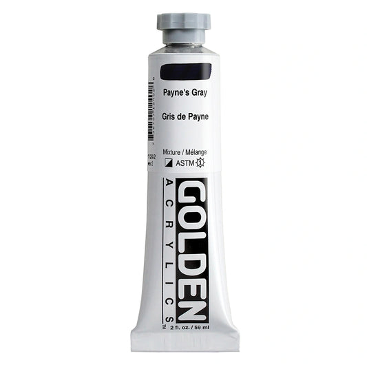 Golden Heavy Body Acrylic 59ml Paynes Grey