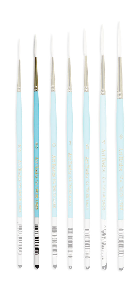 124L Art Basics Series Taklon Liner Size 2/0