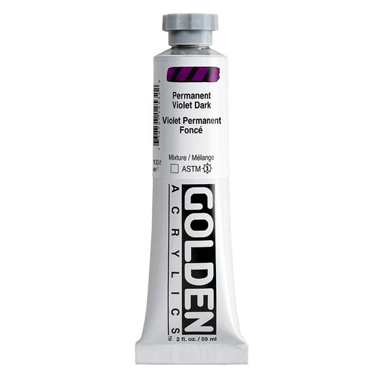 Golden Heavy Body Acrylic 59ml Permanent Violet Dark