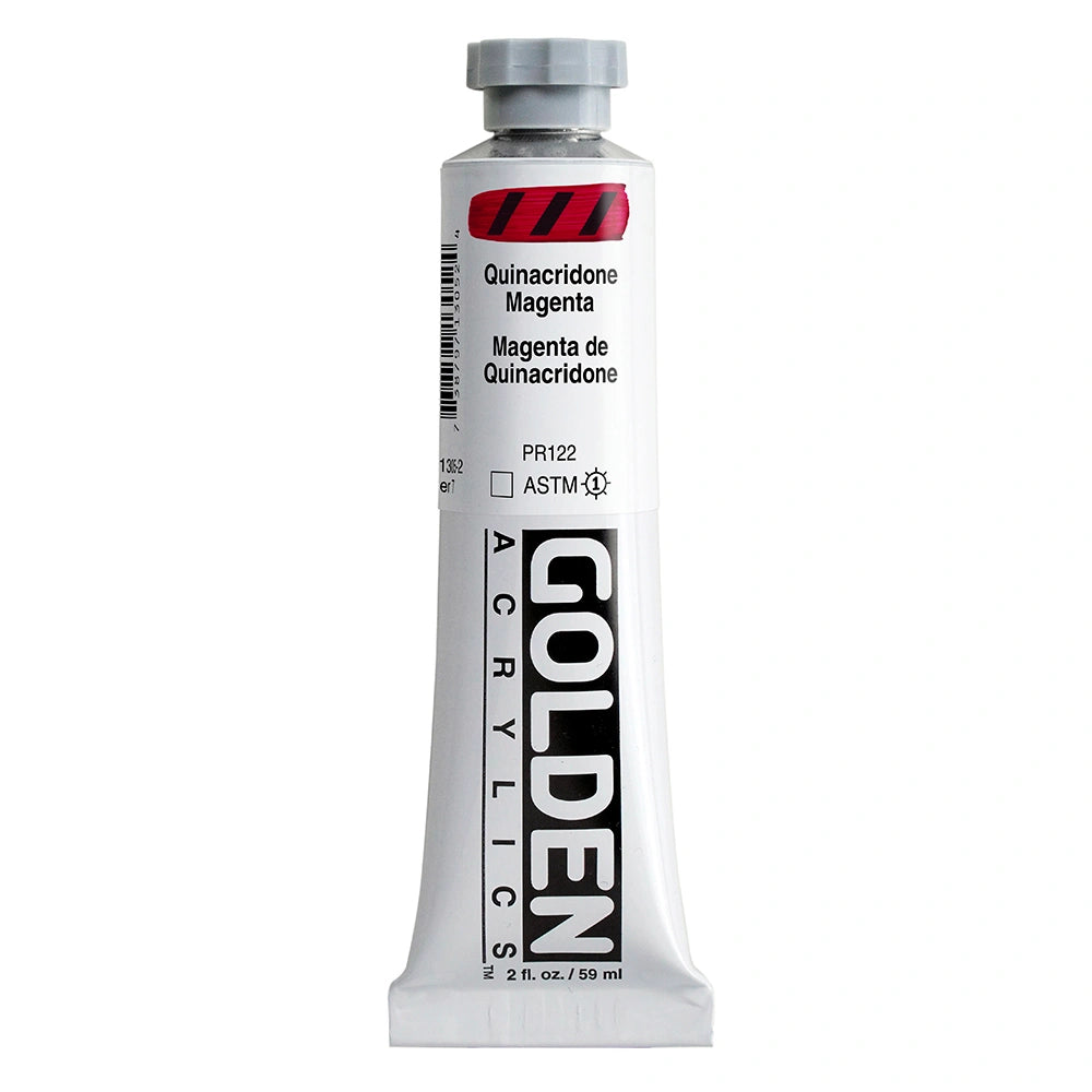 Golden Heavy Body Acrylic 59ml Quinacridone Magenta