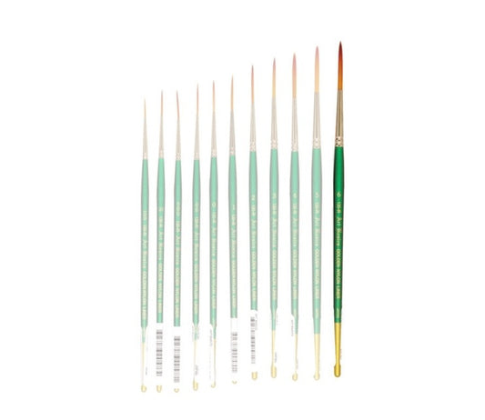 130R Art Basics Golden Nylon Rigger Watercolour Size 6