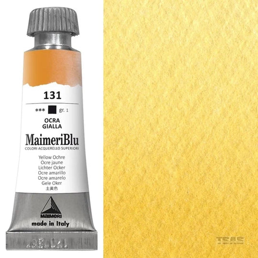 Maimeri Blu Watercolour 12ml Series 1 Yellow Ochre 131