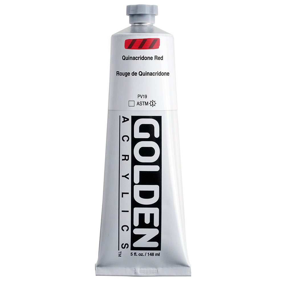 Golden Heavy Body Acrylic 148ml Quinacridone Red