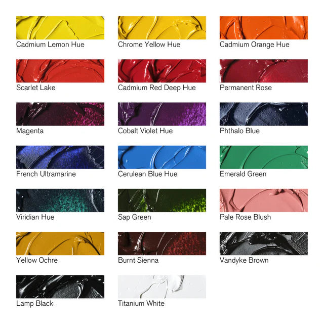 W & N Winton Oil Set 10 x 12ml