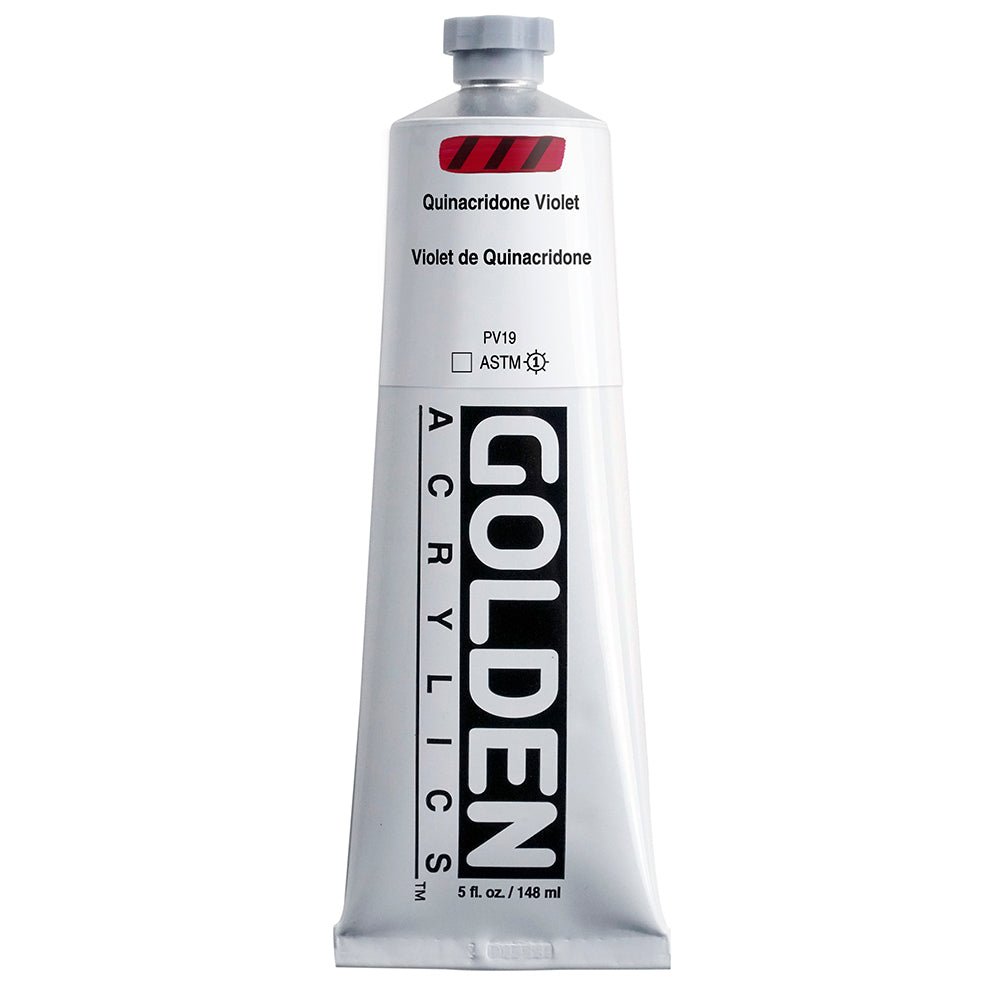 Golden Heavy Body Acrylic 148ml Quinacridone Violet