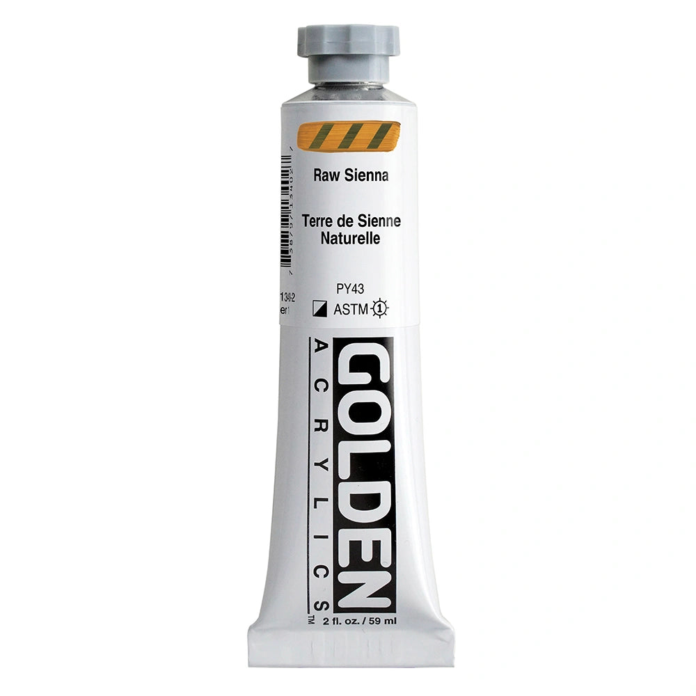 Golden Heavy Body Acrylic 59ml Raw Sienna