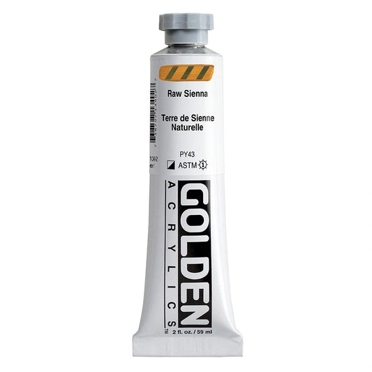 Golden Heavy Body Acrylic 59ml Raw Sienna