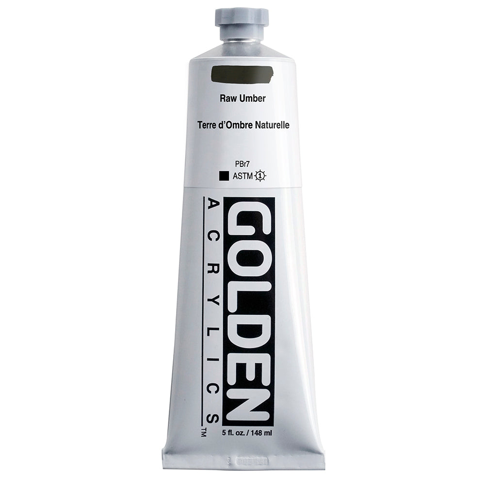 Golden Heavy Body Acrylic 148ml Raw Umber