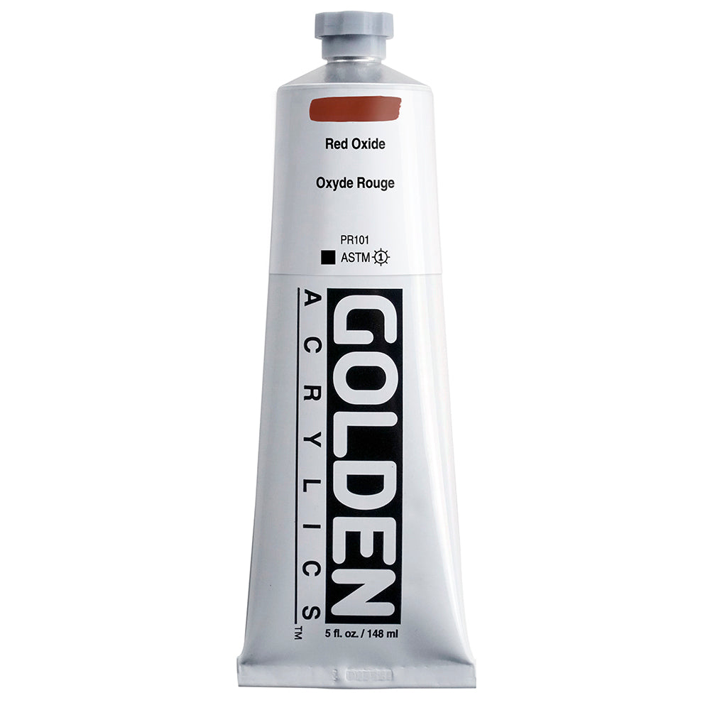 Golden Heavy Body Acrylic 148ml Red Oxide