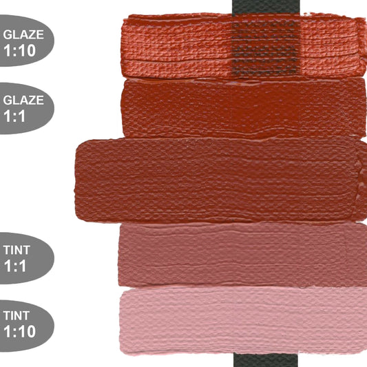 Golden Heavy Body Acrylic 473ml Red Oxide (discontinued)