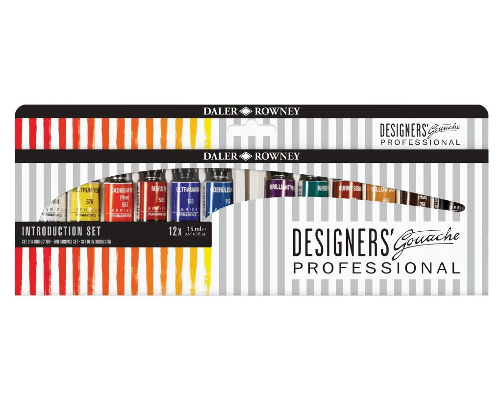 Daler Rowney Designer’s Introduction Set 12 x 15ml