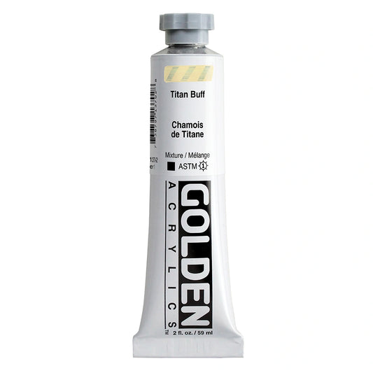 Golden Heavy Body Acrylic 59ml Titan Buff