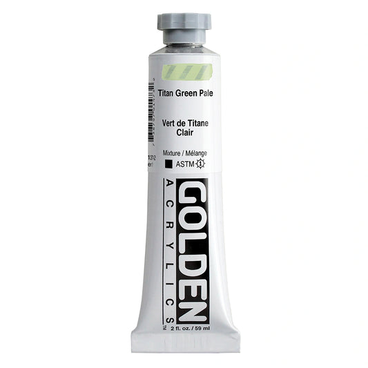 Golden Heavy Body Acrylic 59ml Titan Green Pale