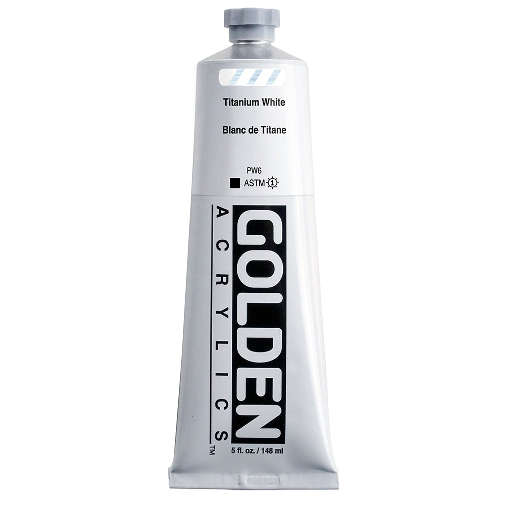 Golden Heavy Body Acrylic 148ml Titanium White