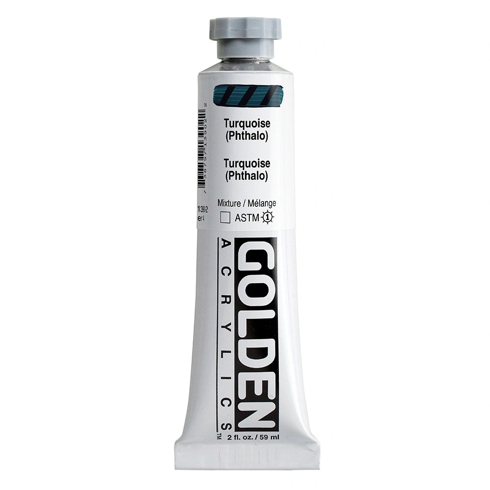 Golden Heavy Body Acrylic 59ml Turquois (Phthalo)