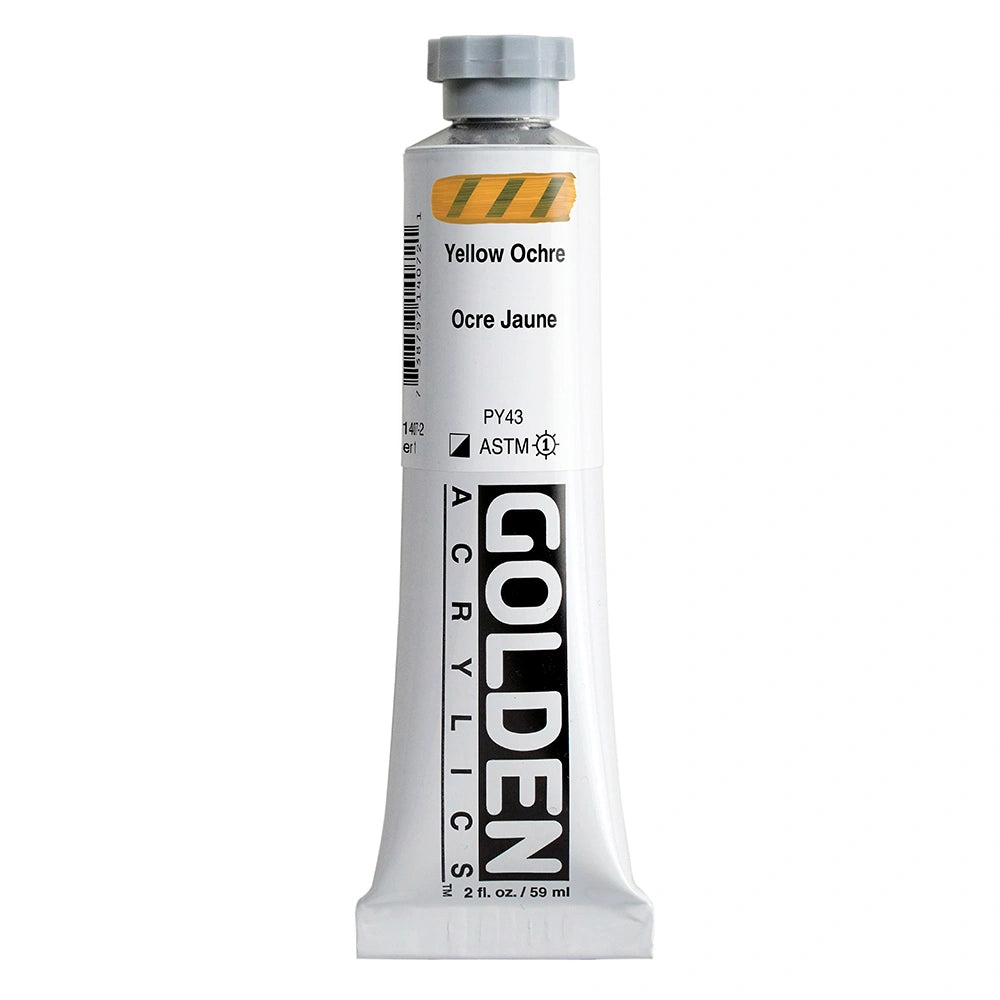 Golden Heavy Body Acrylic 59ml Yellow Ochre