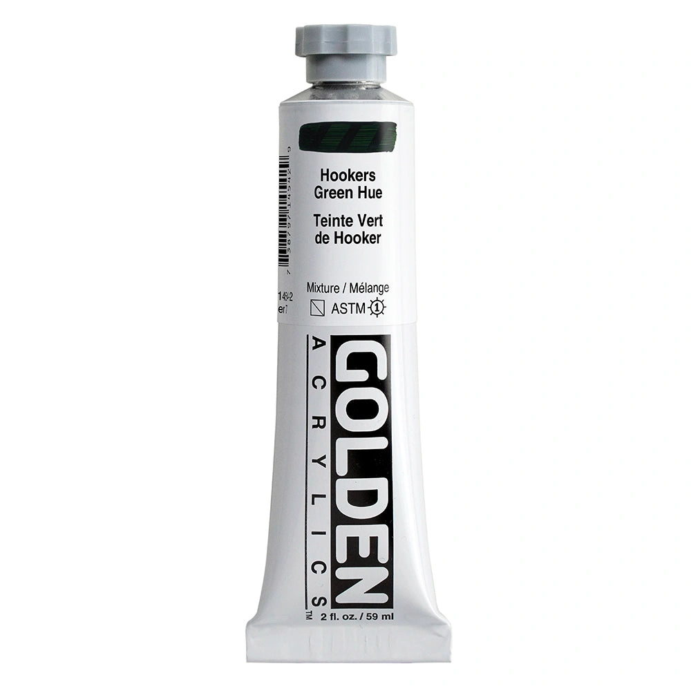 Golden Heavy Body Acrylic 59ml Hookers Green Hue