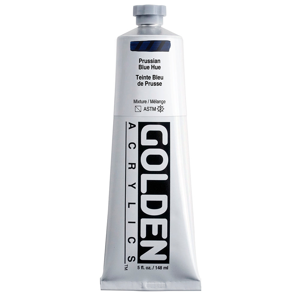 Golden Heavy Body Acrylic 148ml Prussian Blue Hue