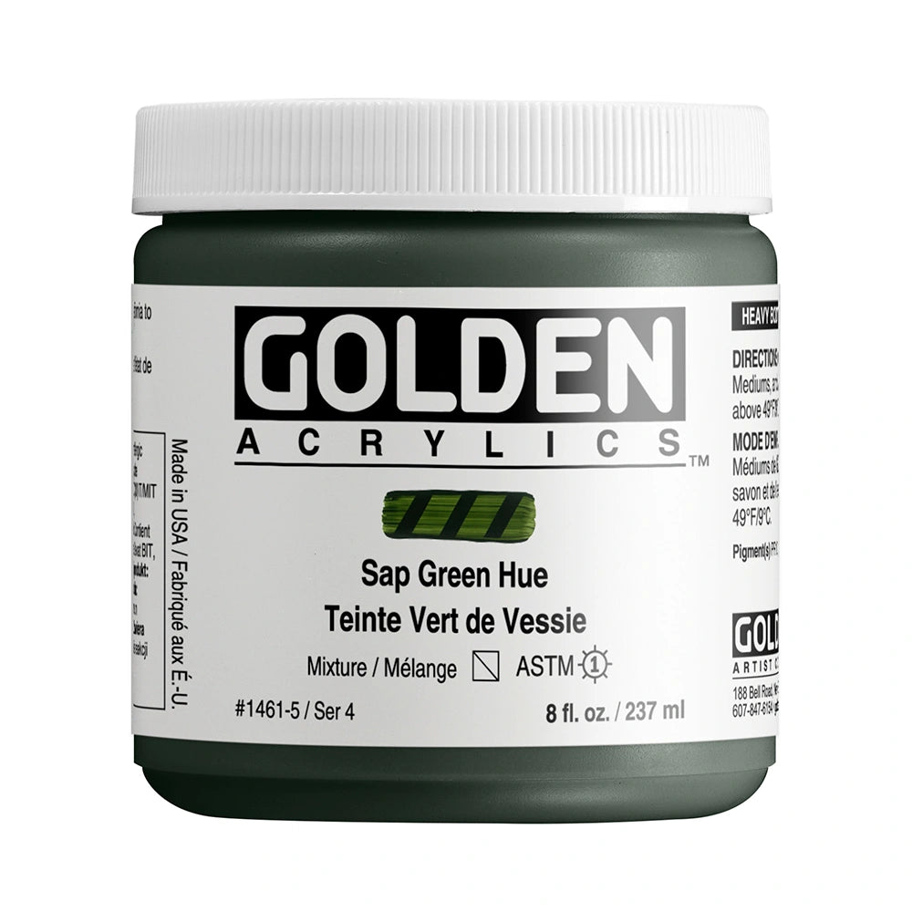 Golden Heavy Body Acrylic 237ml Sap Green Hue