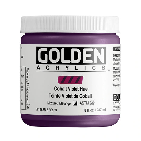 Golden Heavy Body Acrylic 237ml Cobalt Violet Hue