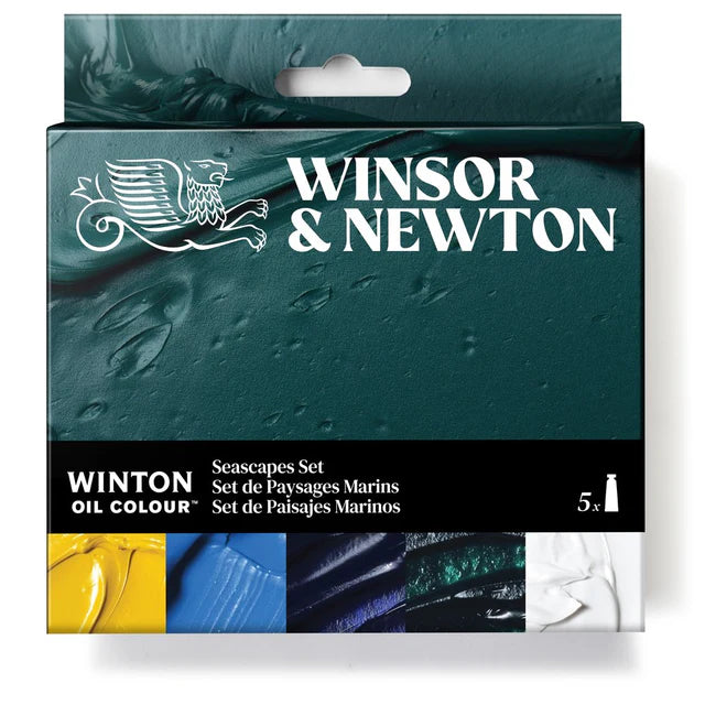 W & N Winton Seascape Set 5 x 37ml