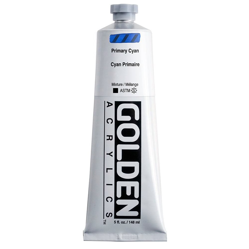 Golden Heavy Body Acrylic 148ml Primary Cyan