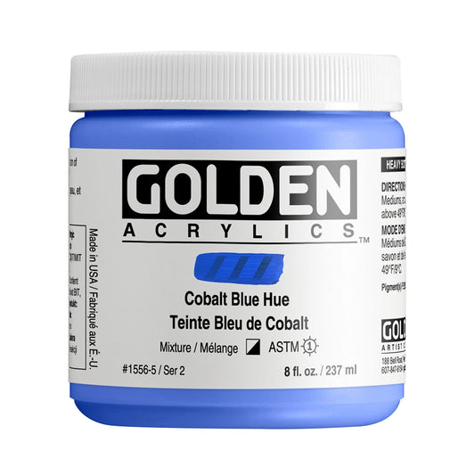 Golden Heavy Body Acrylic 237ml Cobalt Blue Hue