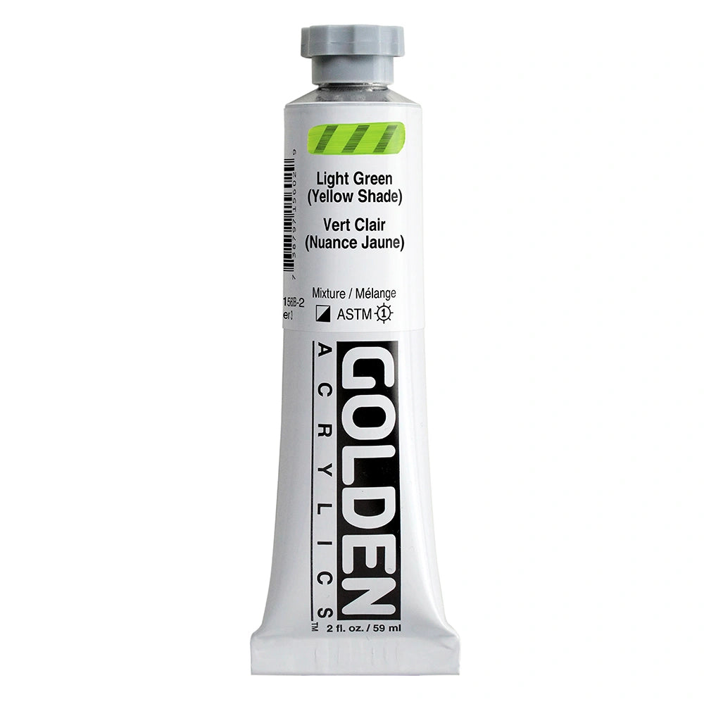 Golden Heavy Body Acrylic 59ml Light Green Yellow Shade