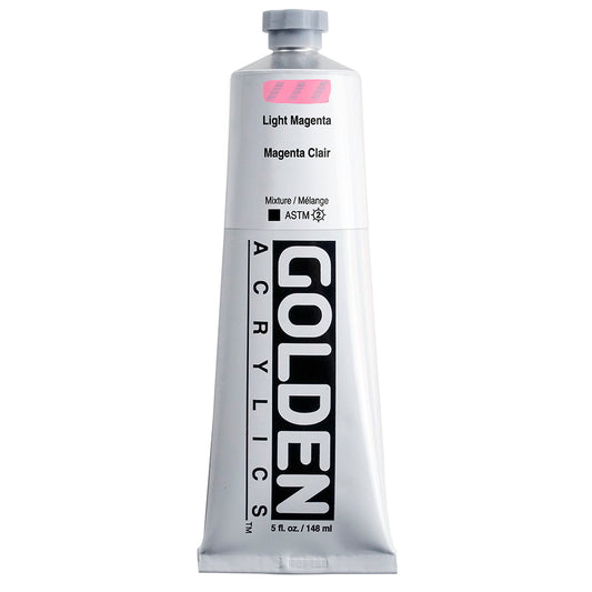 Golden Heavy Body Acrylic 148ml Light Magenta