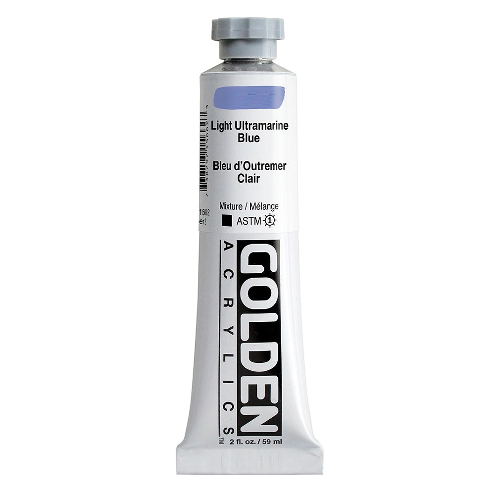 Golden Heavy Body Acrylic 59ml Light Ultramarine Blue