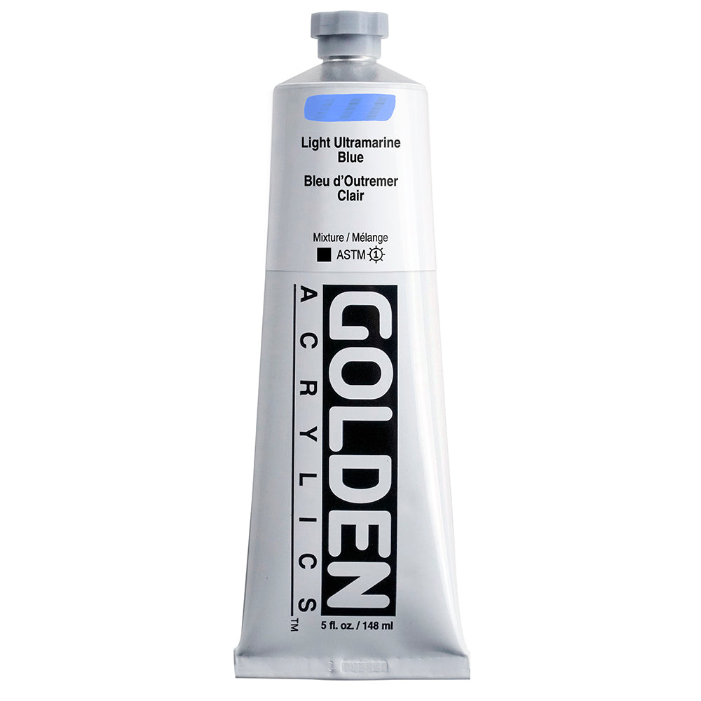 Golden Heavy Body Acrylic 148ml Light Ultramarine Blue