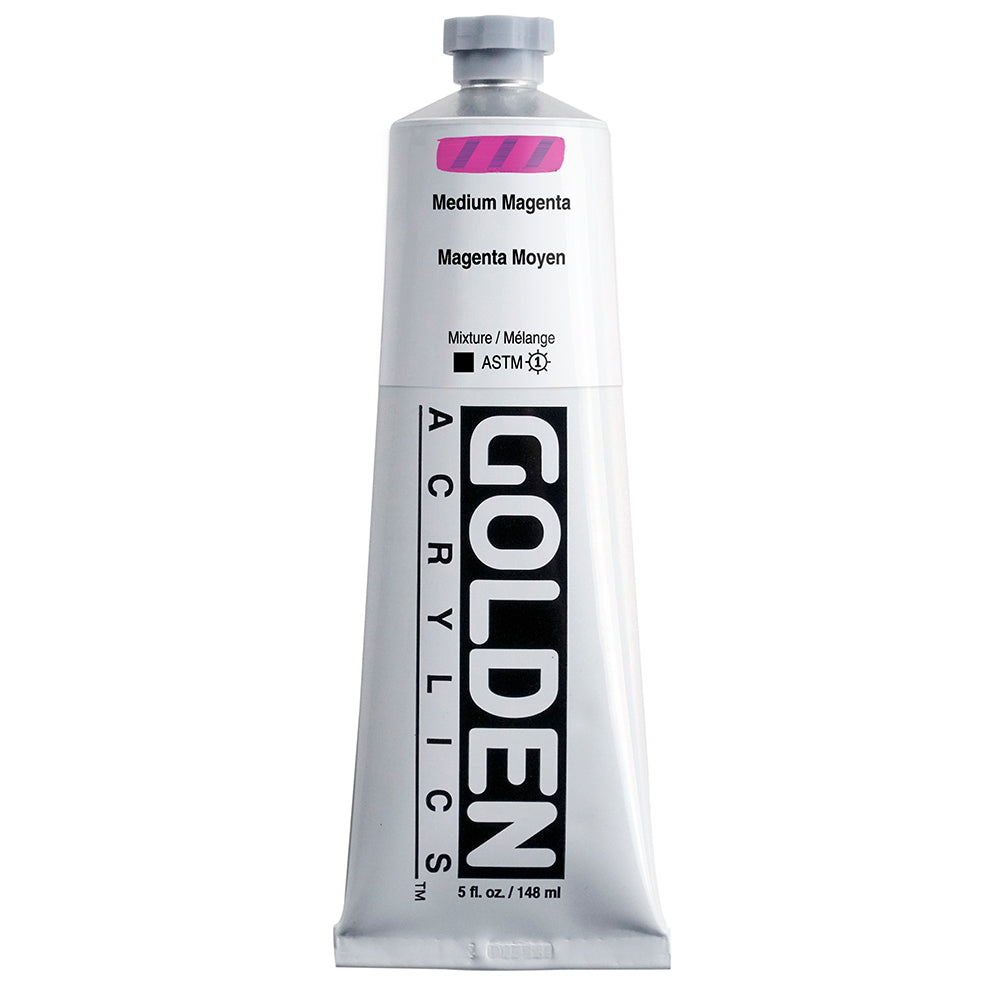 Golden Heavy Body Acrylic 148ml Medium Magenta