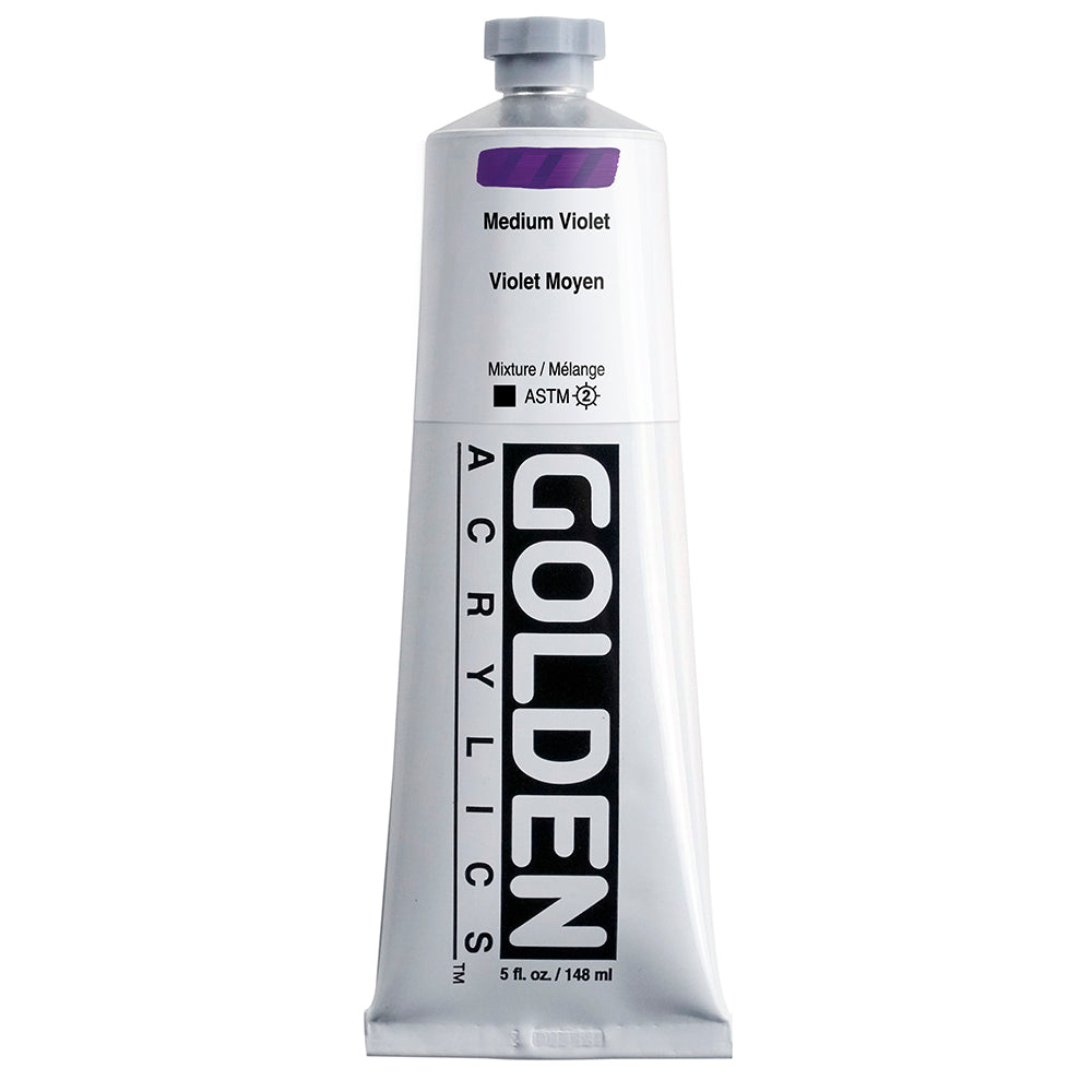 Golden Heavy Body Acrylic 148ml Medium Violet