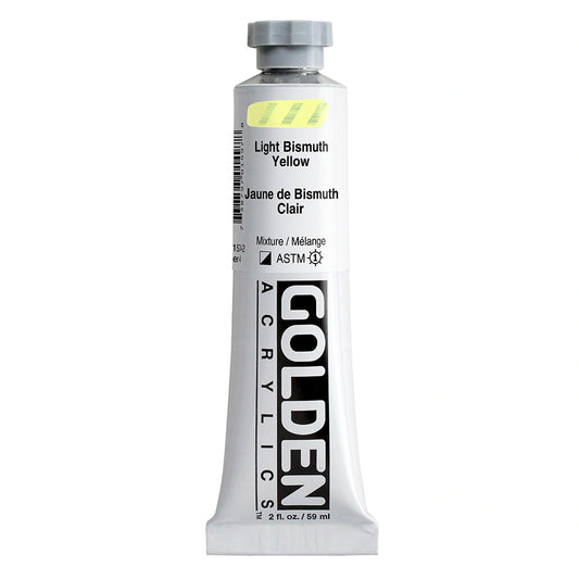 Golden Heavy Body Acrylic 59ml Light Bismuth Yellow