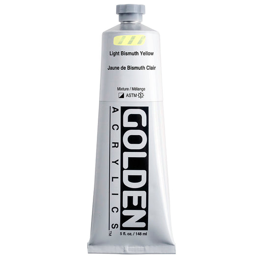 Golden Heavy Body Acrylic 148ml Light Bismuth Yellow