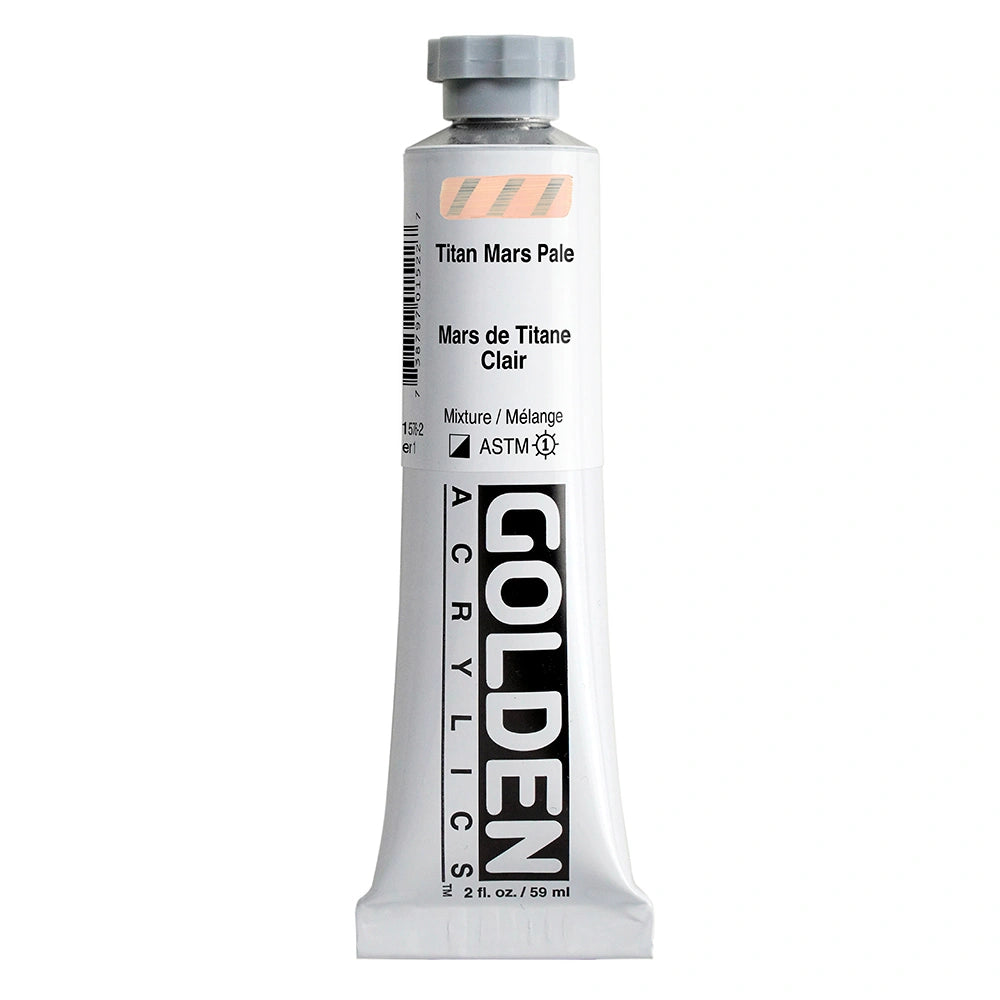 Golden Heavy Body Acrylic 59ml Titan Mars Pale