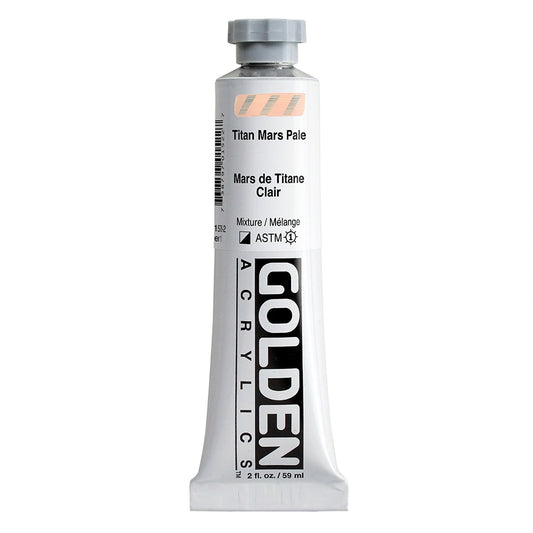 Golden Heavy Body Acrylic 59ml Titan Mars Pale