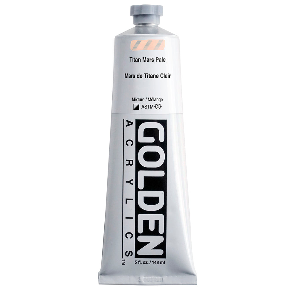 Golden Heavy Body Acrylic 148ml Titan Mars Pale