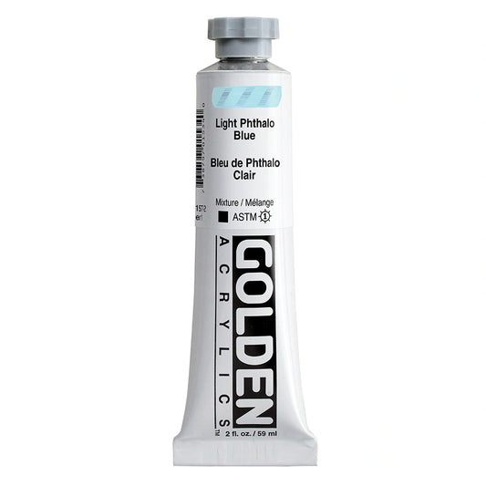 Golden Heavy Body Acrylic 59ml Light Phthalo Blue