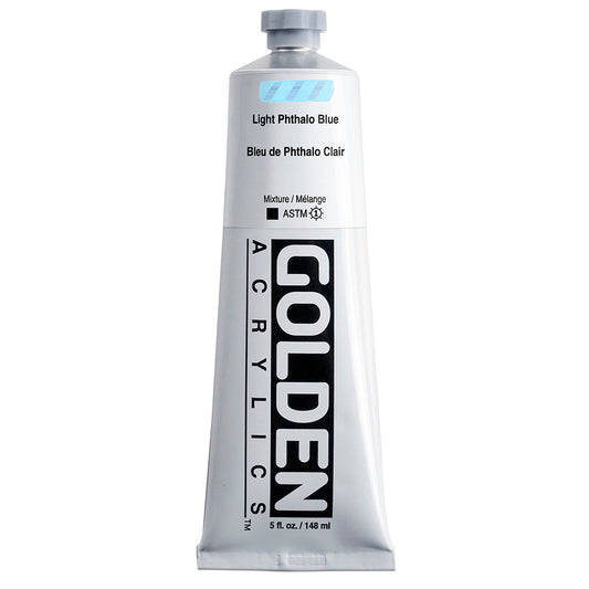 Golden Heavy Body Acrylic 148ml Light Phthalo Blue