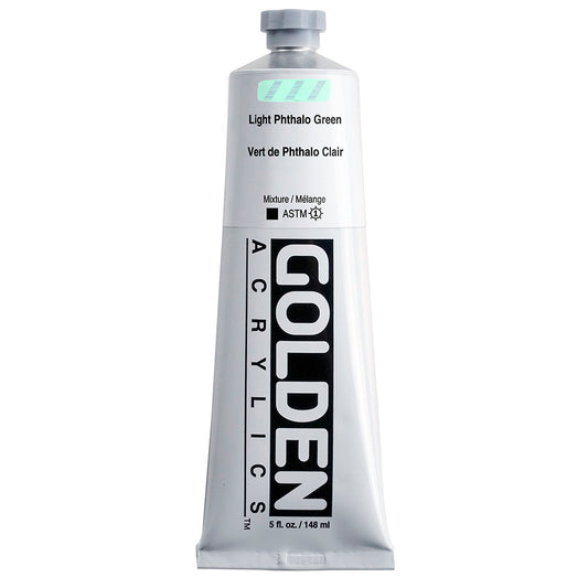 Golden Heavy Body Acrylic 148ml Light Phthalo Green