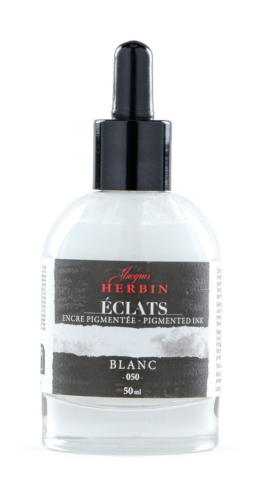 Eclats Watercolour Ink 50ml Blanc / White (discontinued & online only)
