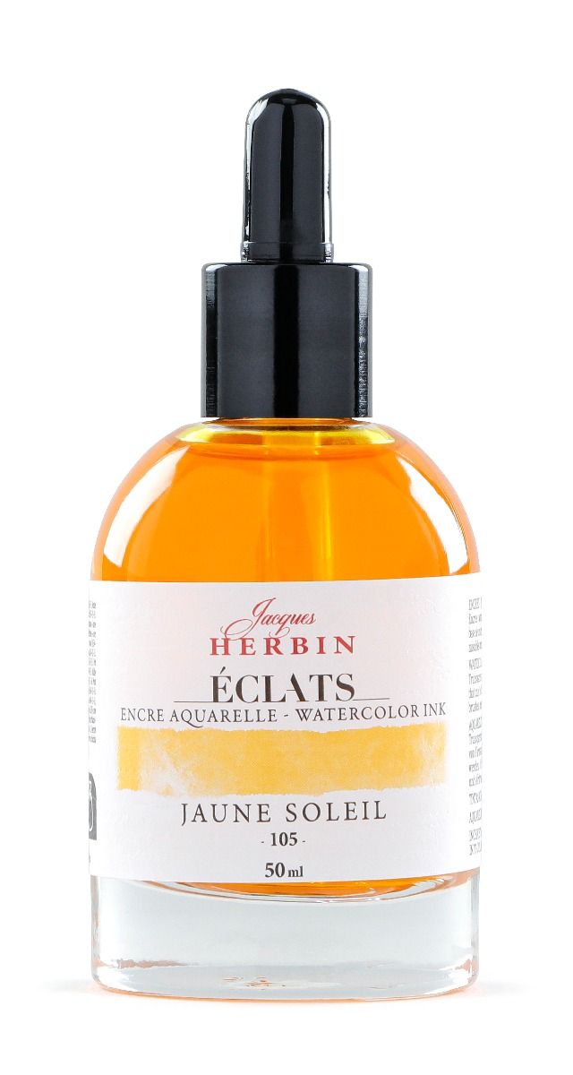 Eclats Watercolour Ink 50ml Juane Soleil / Sunshine Yellow