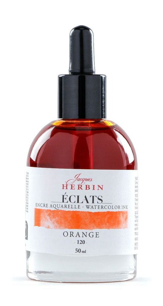 Eclats Watercolour Ink 50ml Orange (discontinued & online only)
