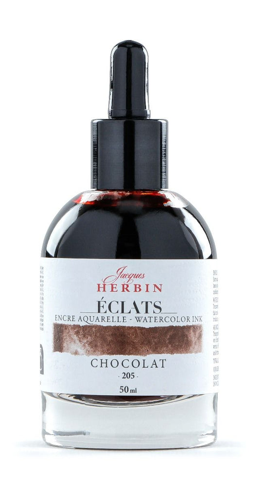 Eclats Watercolour Ink 50ml Chocolat (discontinued & online only)