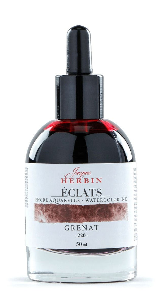 Eclats Watercolour Ink 50ml Grenat / Garnet (discontinued & online only)