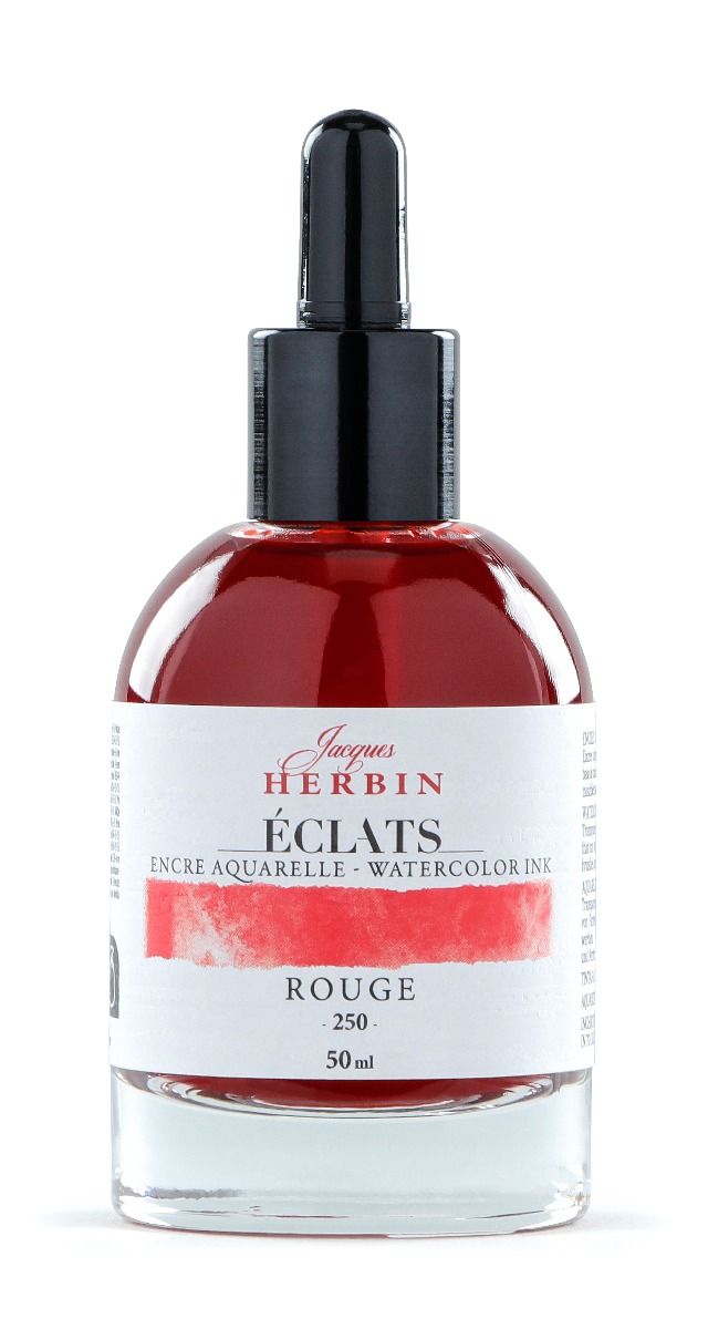 Eclats Watercolour Ink 50ml Rouge / Red