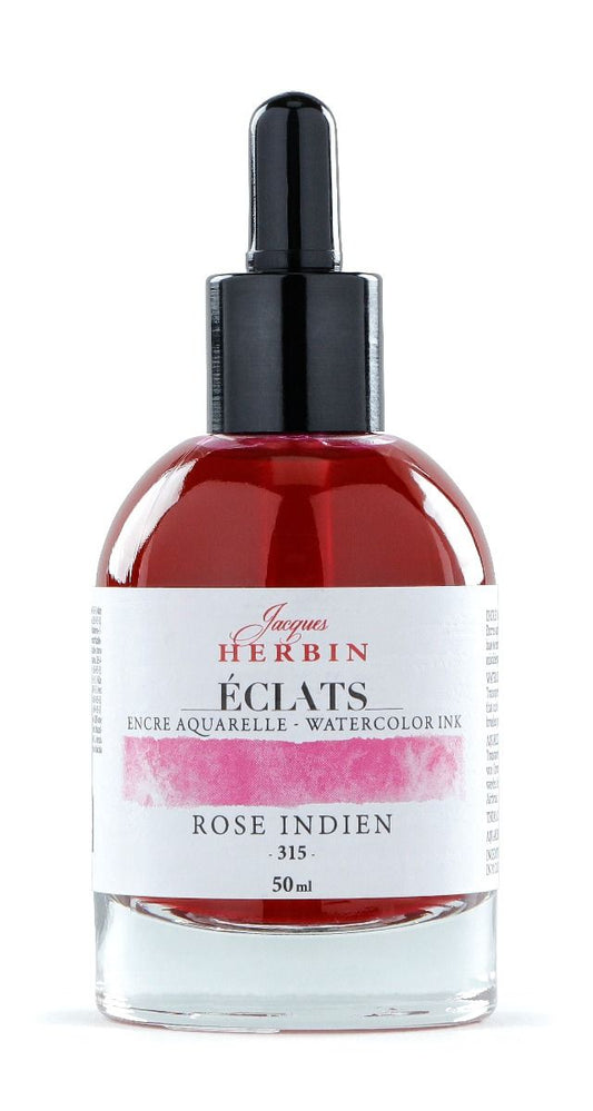 Eclats Watercolour Ink 50ml Rose Indien / Indian Pink (discontinued & online only)