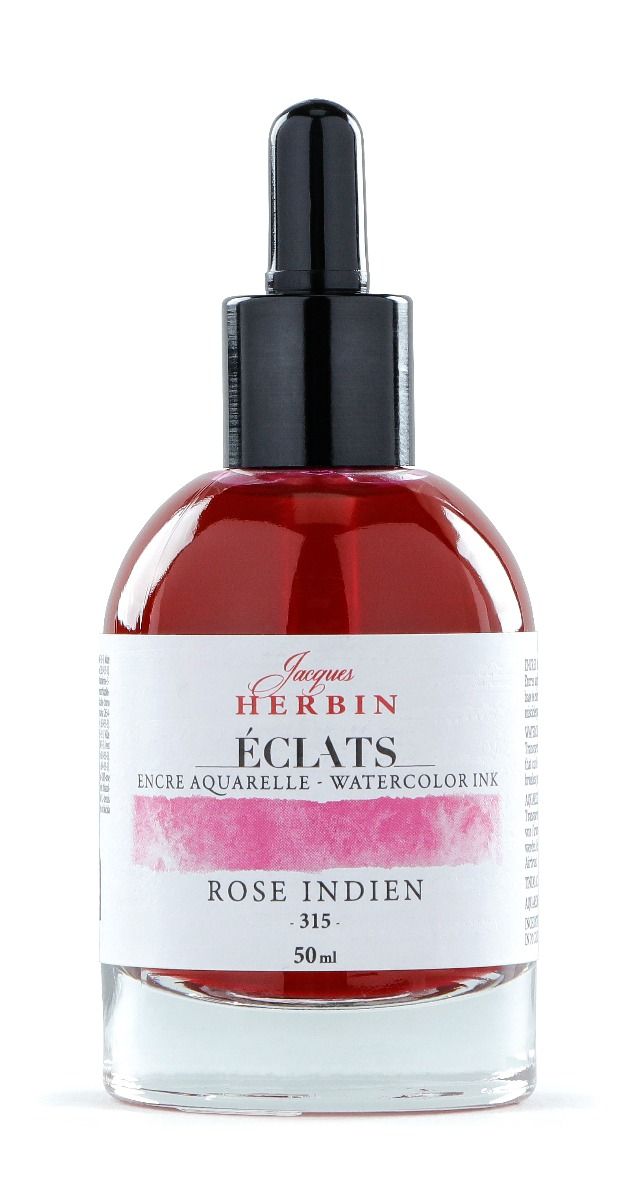 Eclats Watercolour Ink 50ml Rose Indien / Indian Pink