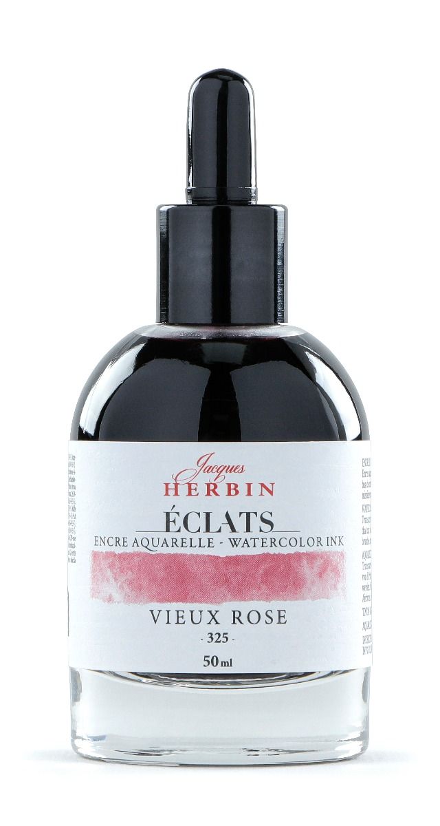 Eclats Watercolour Ink 50ml Vieux Rose / Old Rose